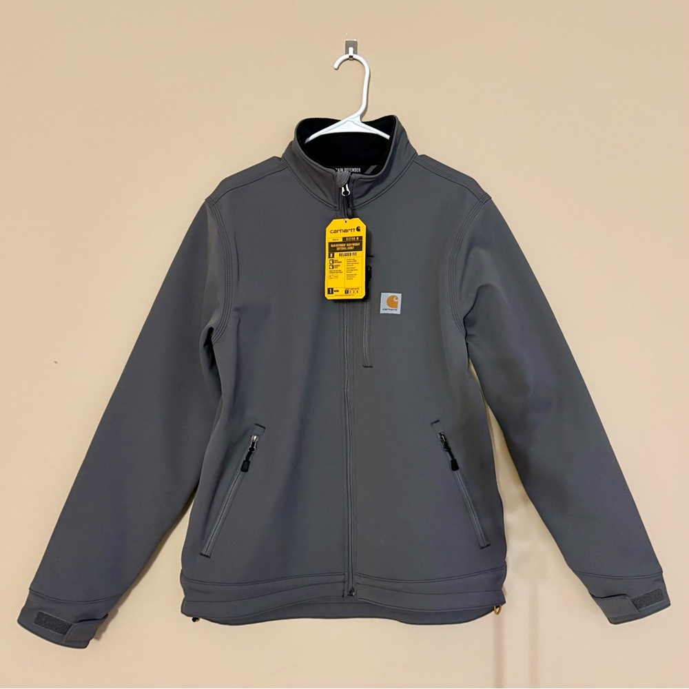 Carhartt Mens Crowley Soft Shell Zip up Jacket (NWT) Medium